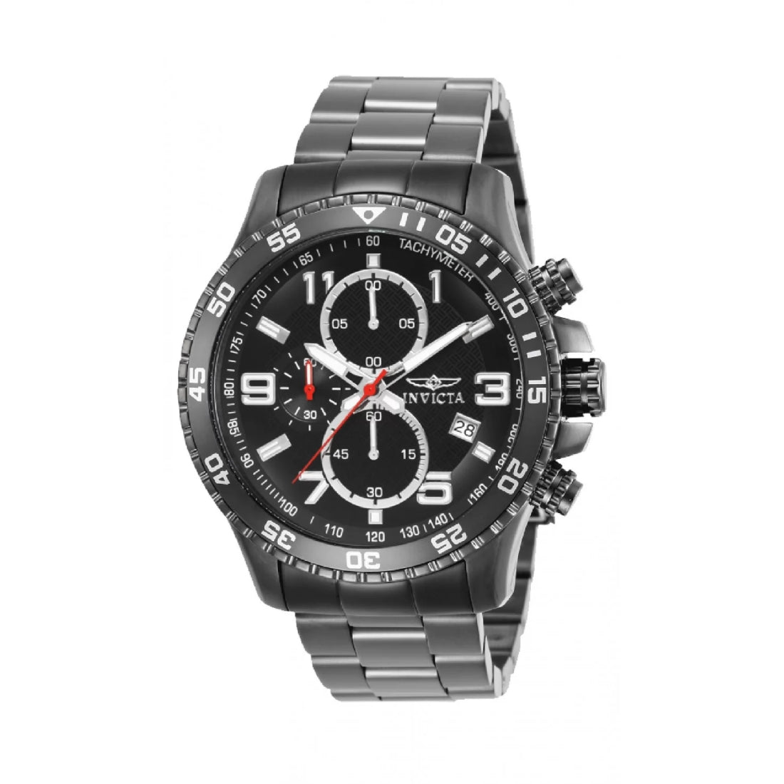 Invicta Men's Specialty Quartz MG57 Gunmetal Dial Watch