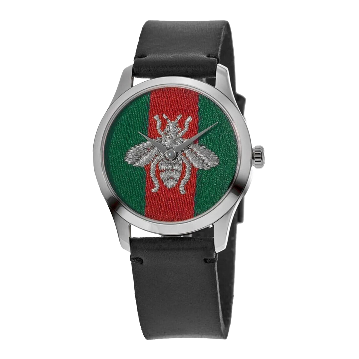 Gucci G-Timeless Men's Black Strap Quartz Watch - YA1264149