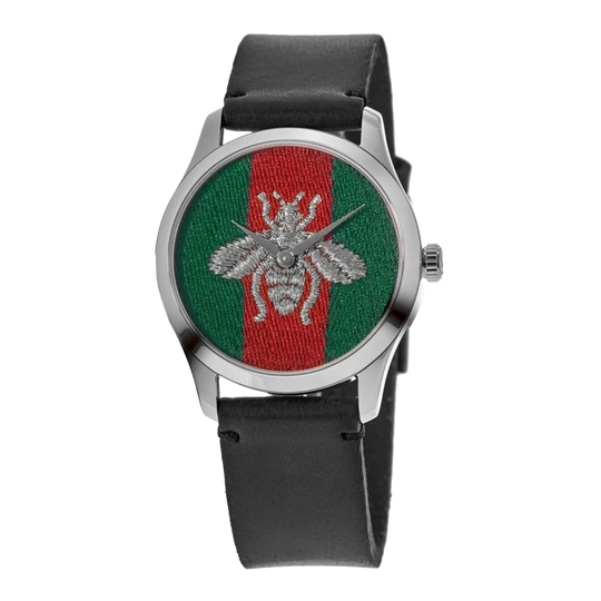 Gucci G-Timeless Men's Black Strap Quartz Watch - YA1264149