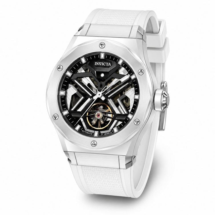 Invicta Men's 70105 Celestial Mechanical JH3106 Steel Dial Watch