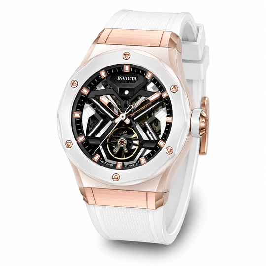 Invicta Men's 70106 Celestial Mechanical JH3106 Steel Dial Watch