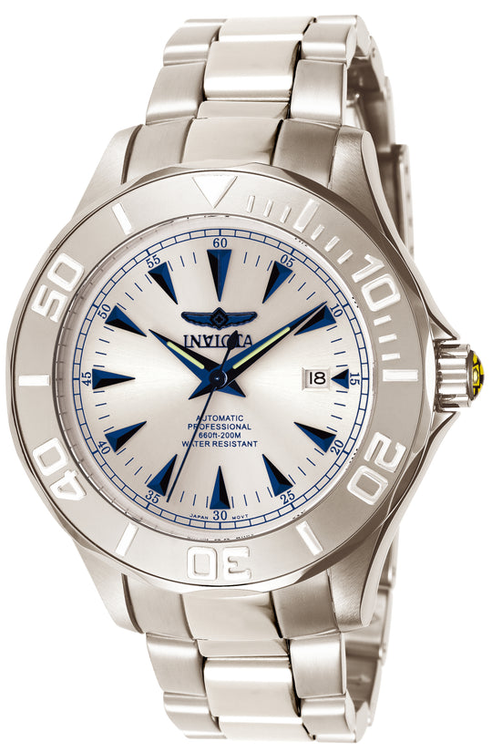 Invicta Men's 7033 Signature  Automatic 3 Hand Silver Dial Watch
