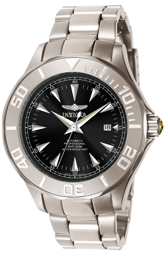 Invicta Men's 7034 Signature  Automatic 3 Hand Black Dial Watch
