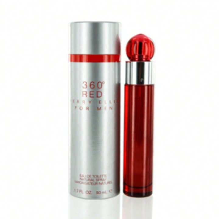 360 Red for Men by Perry Ellis EDT Spray 1.7 oz for Men