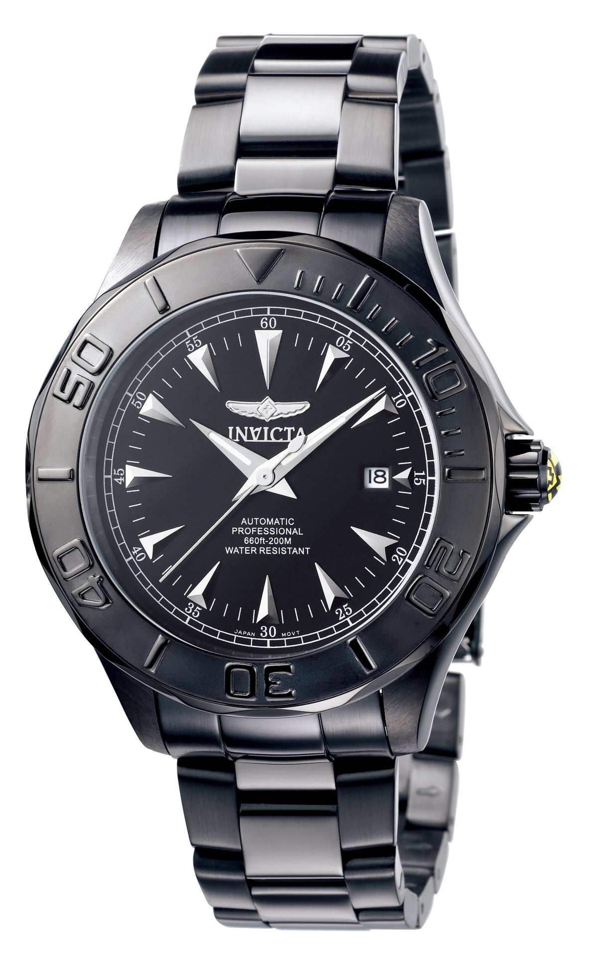 Invicta Men's 7114 Signature  Automatic 3 Hand Black Dial Watch