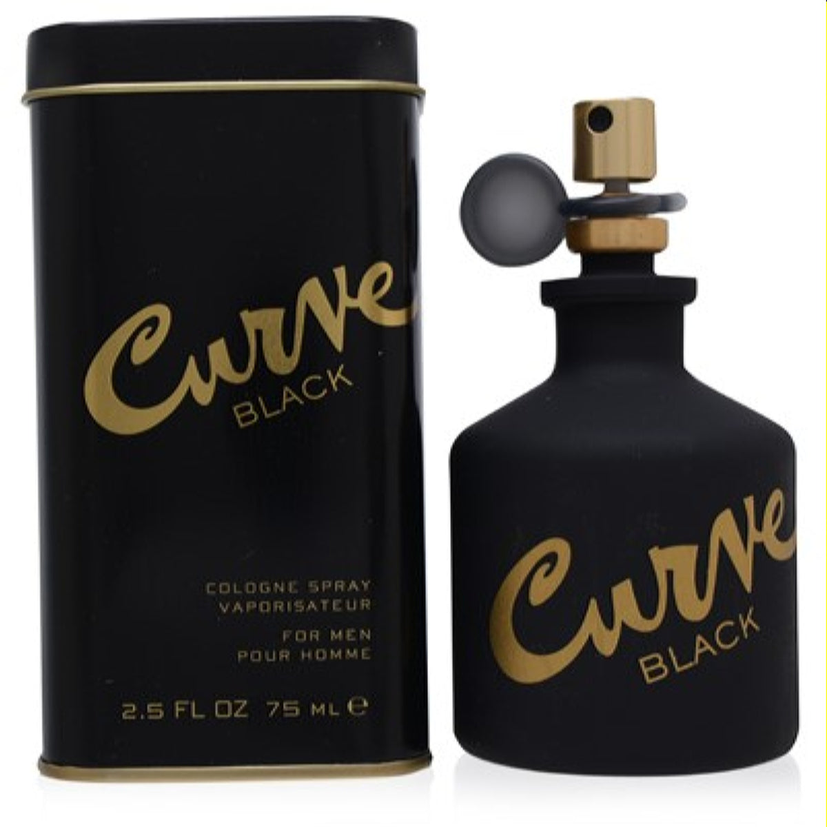 Curve Black Men by Liz Claiborne Cologne Spray 2.5 oz (75 ml) for Men