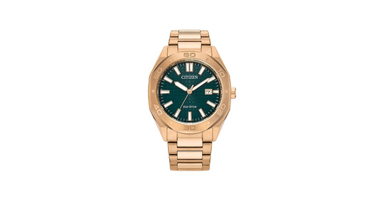 Citizen Eco-Drive Men's Gold-tone Bracelet Quartz Watch - BM7633-81X