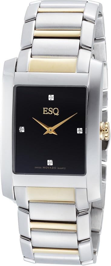 ESQ Venture Women's Gold-Silver Two tone Bracelet Quartz Watch - 7301380