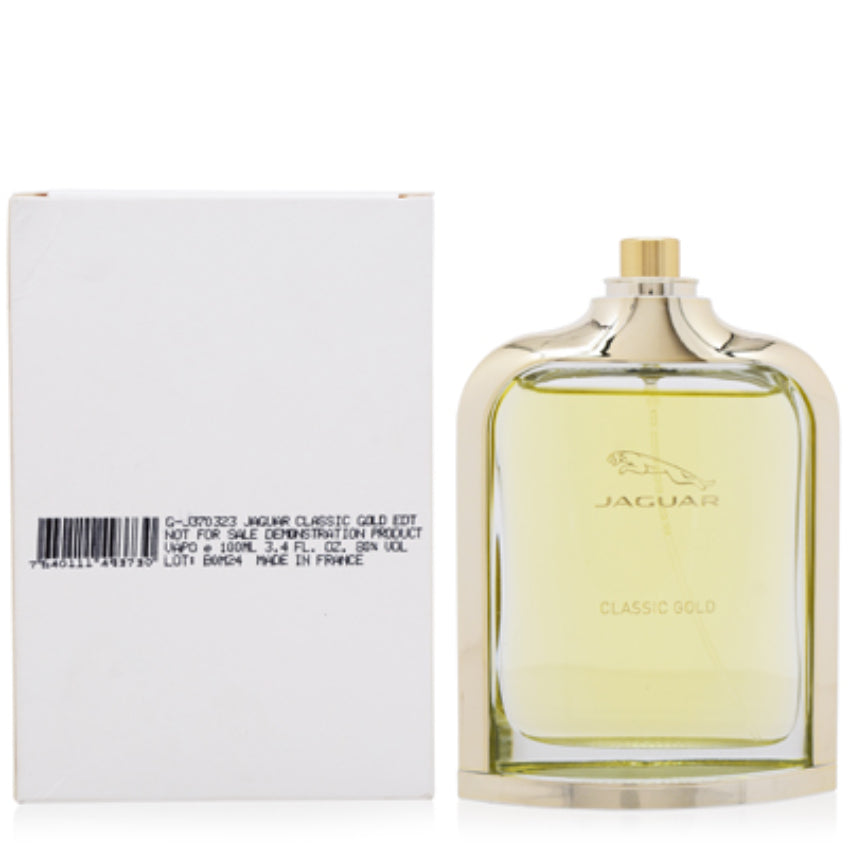 Jaguar Classic Gold by Jaguar EDT Spray Tester 3.4 oz (100 ml) for Men