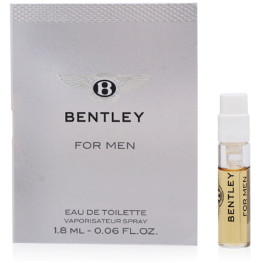 Bentley for Men by Bentley Fragrances EDT Spray Vial 0.06 oz (1.8 ml) for Men