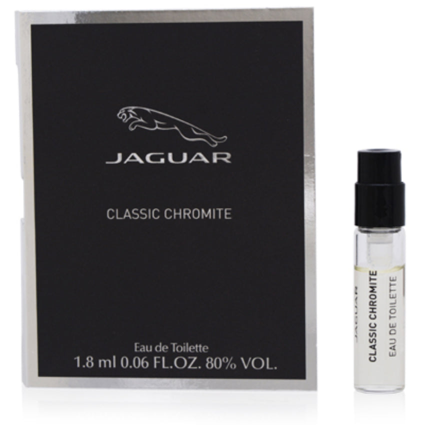 Jaguar Classic Chromite by Jaguar EDT Spray Vial 0.06 oz (1.8 ml) for Men