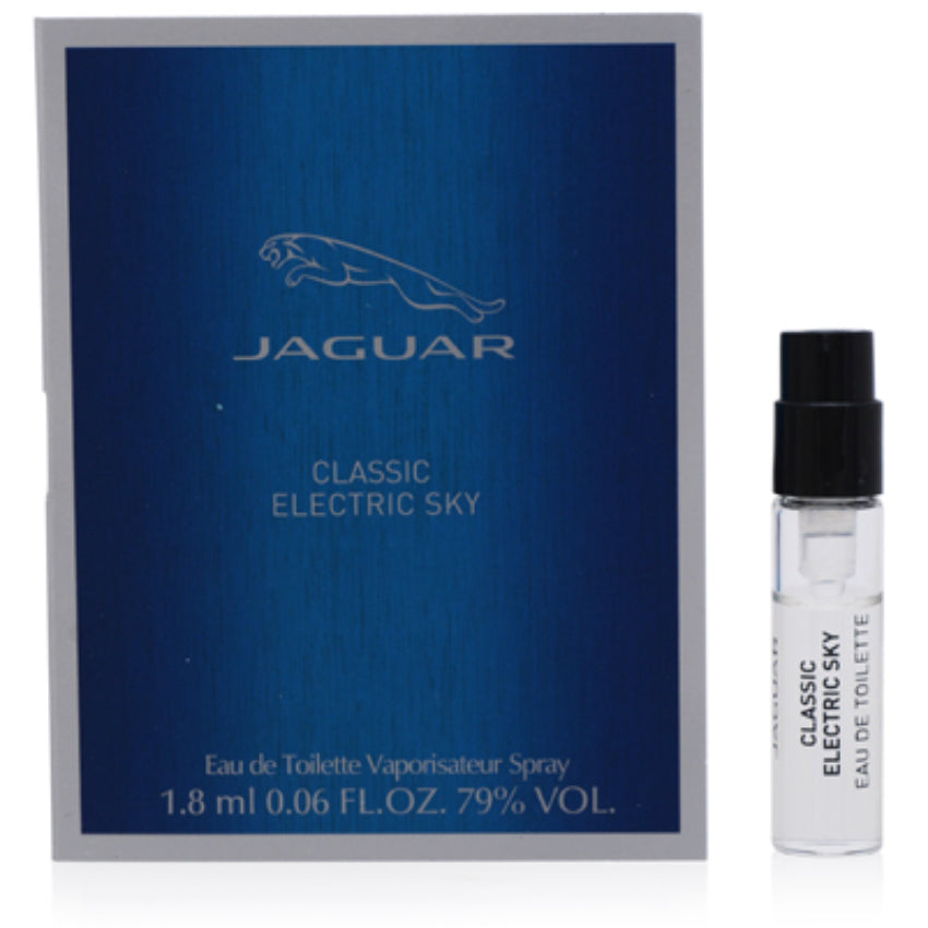 Classic Electric Sky by Jaguar EDT Spray Vial 0.06 oz (1.8 ml) for Men
