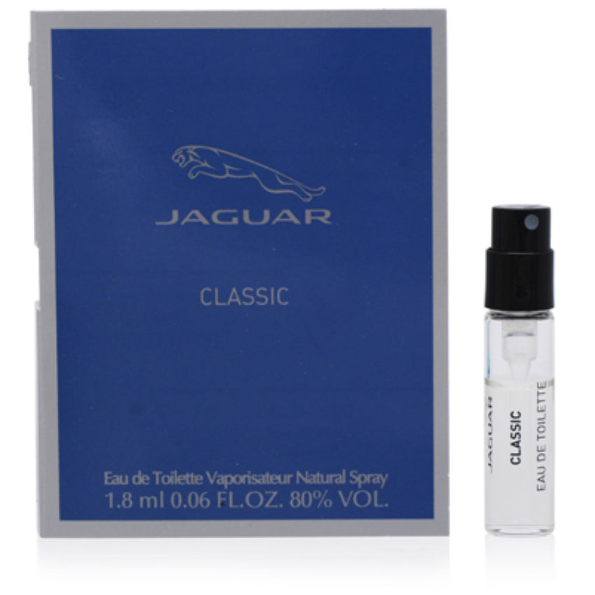 Jaguar by Jaguar EDT Spray Vial 0.06 oz (1.8 ml) for Men