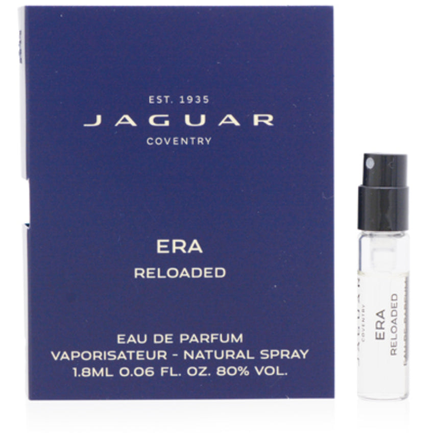 Jaguar Era Reloaded by Jaguar EDT Spray Vial 0.06 oz (1.8 ml) for Men