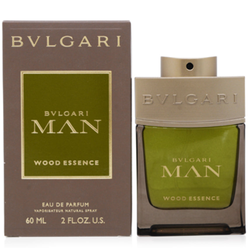 Bulgari Man Wood Essence by Bulgari EDP Spray 2.0 oz (60 ml) for Men