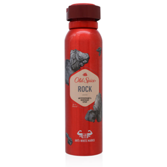 Old Spice Old Spice Rock Deodorant Spray 5.1 OZ (150 ml) For Men