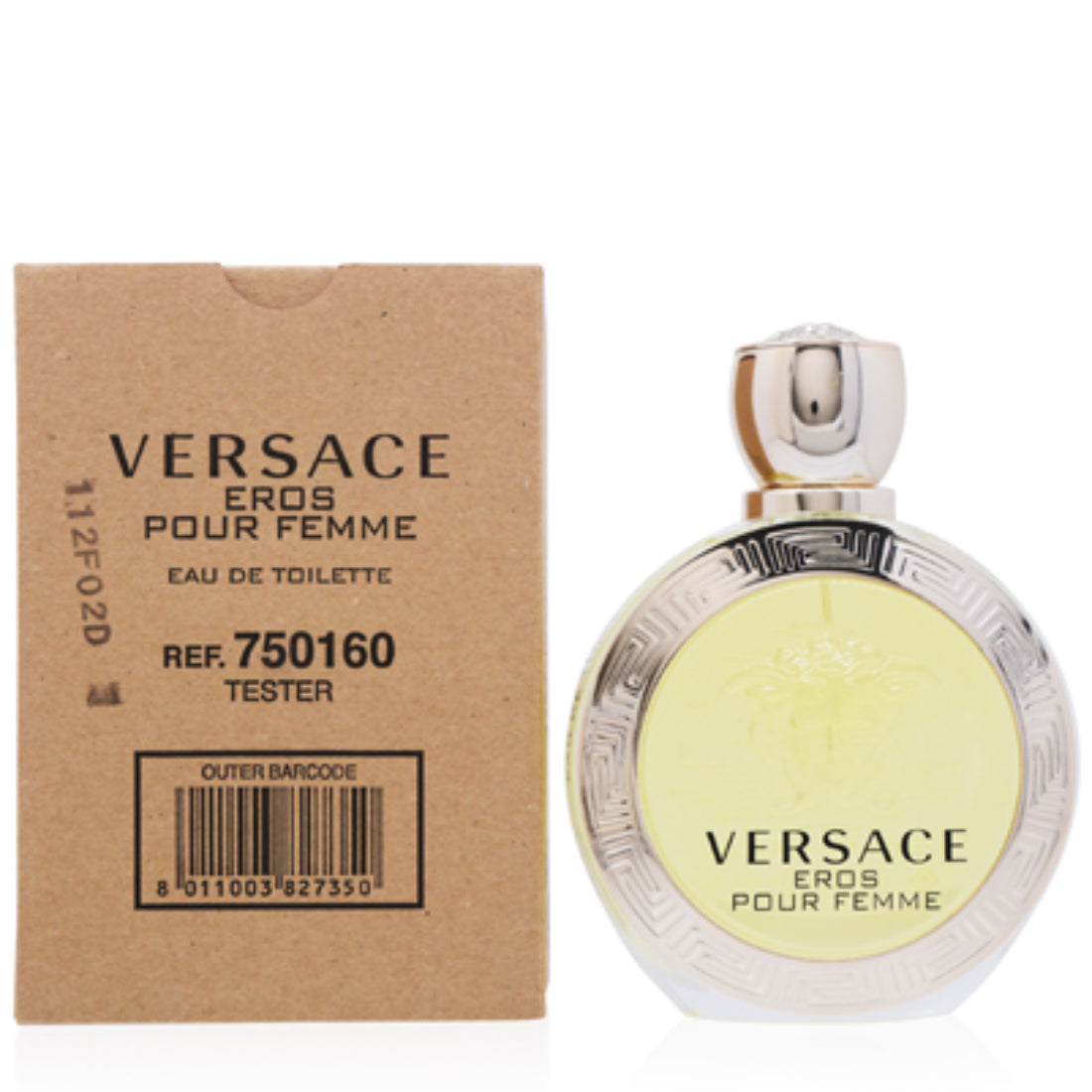 Versace Versace Eros Eau De Toilette Spray 3.4 OZ (100 ml) Tester For Women