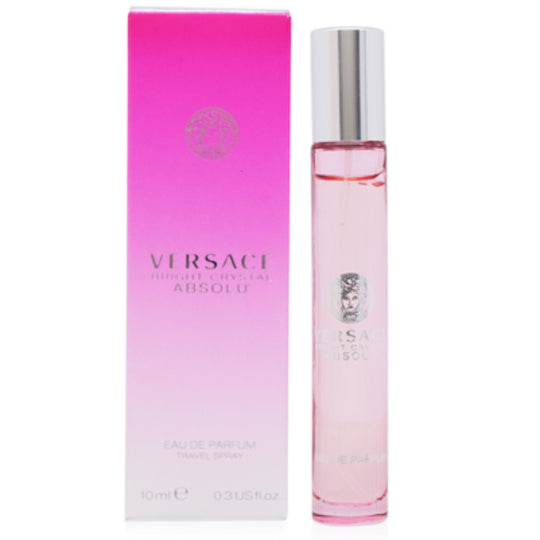 Versace Bright Crystal Absolu Eau De Parfum Spray 0.3 OZ (10.0 ml) For Women