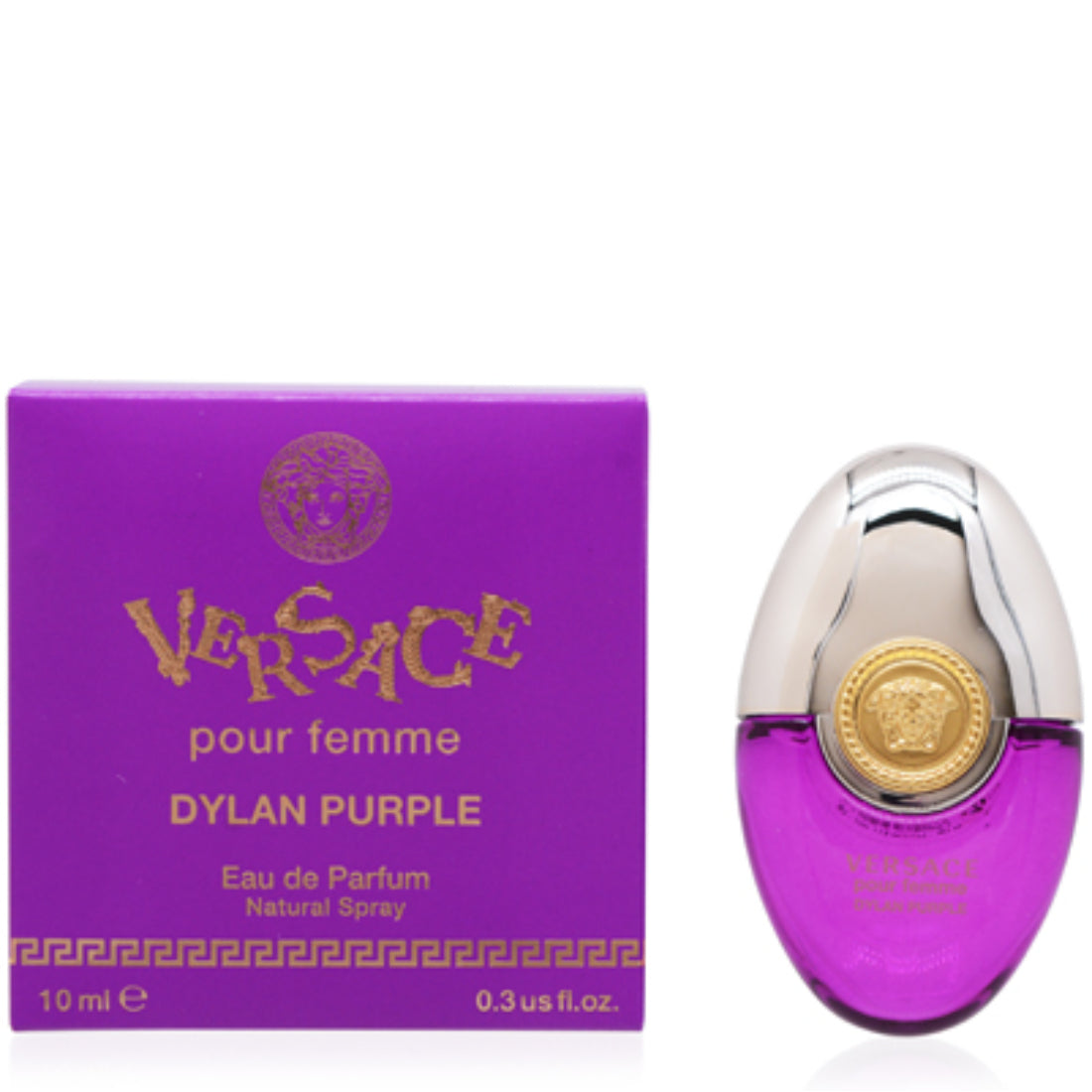 Versace Versace Dylan Purple Eau De Parfum Spray 0.3 OZ (10.0 ml) For Women