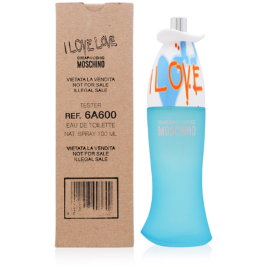 I Love Love by Moschino EDT Spray Tester 3.3 oz for Women