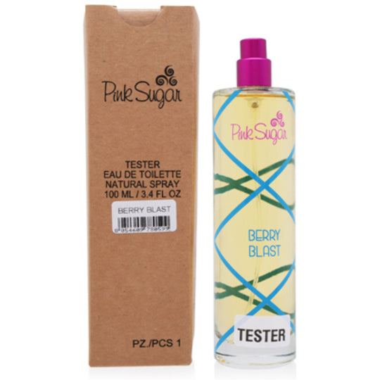 Pink Sugar Berry Blast by Aquolina EDT Spray Tester 3.4 oz (100 ml) for Women