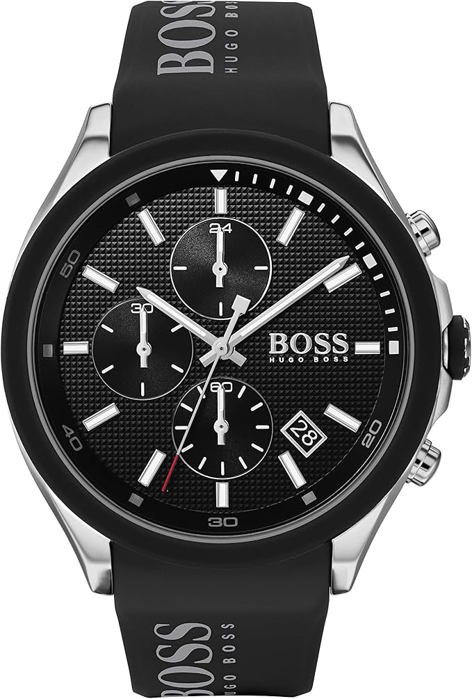 Hugo Boss Velocity Men's Black Strap Quartz Watch - 1513716