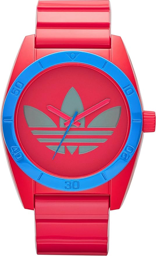 Adidas Santiago Unisex Red Strap Quartz Watch - ADH2869