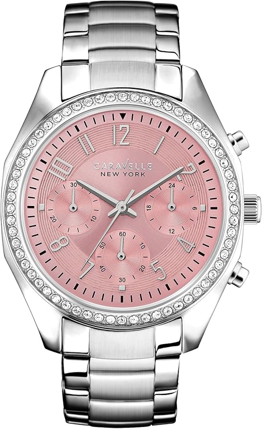 Bulova Caravelle New York Women's Silver Bracelet Quartz Watch - 43L191