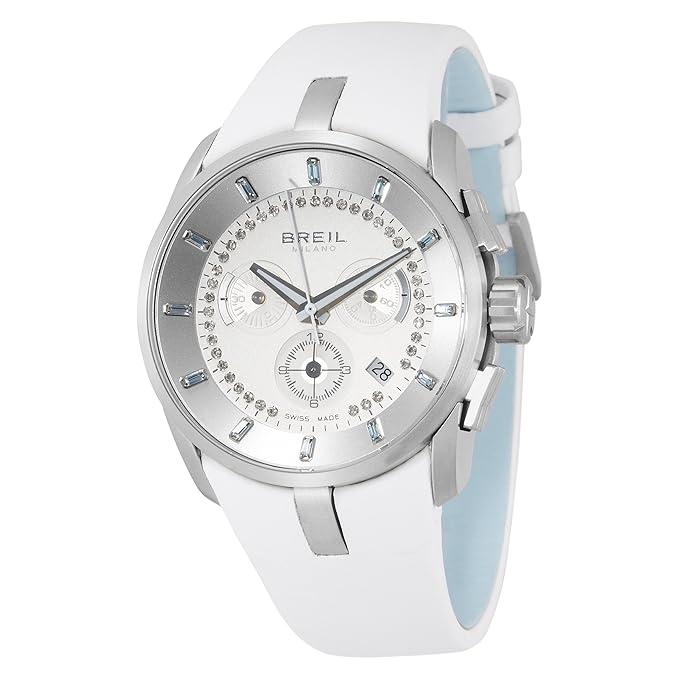 Breil Milano Aquamarine Women's White Strap Quartz Watch - BW0514
