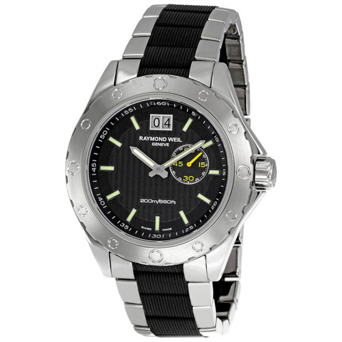 Raymond Weil RW Sport Men's Black Dial Quartz Watch 8300-STR-20011