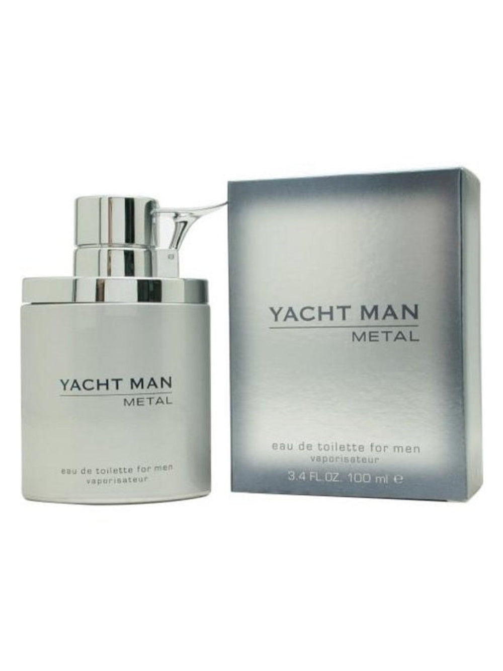 Myrurgia Yacht Man Metal Eau De Toilette Spray 3.4 OZ (100 ml) For Men