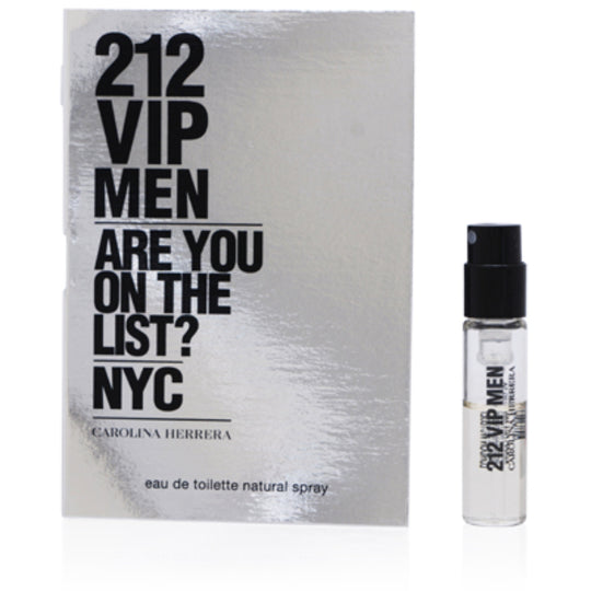 Carolina Herrera 212 Vip Men Are You On List? Eau De Toilette Spray 0.05 OZ (1.5 ml)