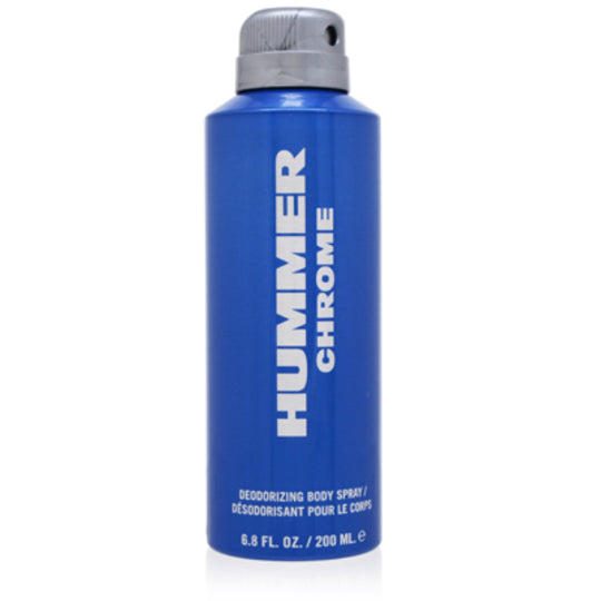 Hummer Chrome Men by Hummer Deodorizing Body Spray 6.8 oz (200 ml) for Men