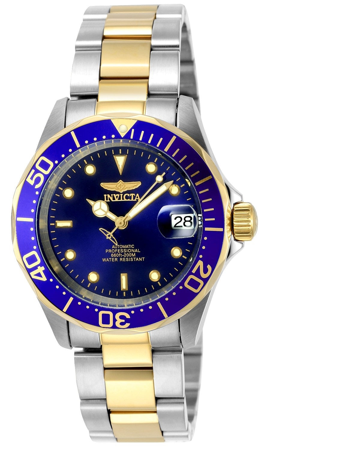 Invicta Men's 8928 Pro Diver Automatic 3 Hand Blue Dial Watch