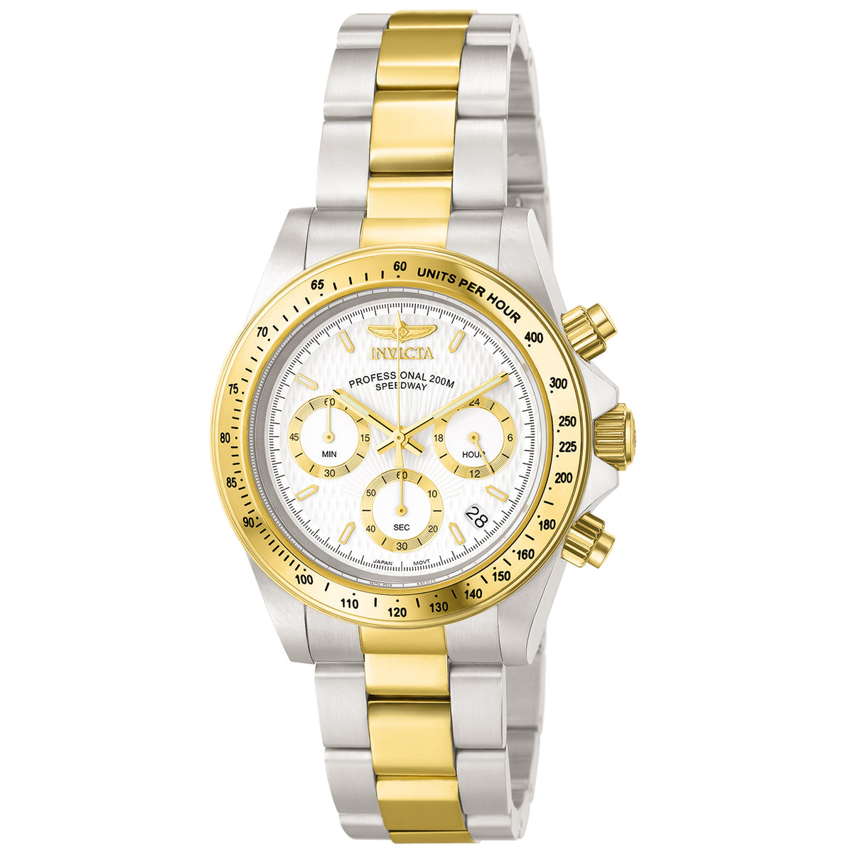 Invicta Men's 9212 Speedway Quartz Chronograph White Dial Watch