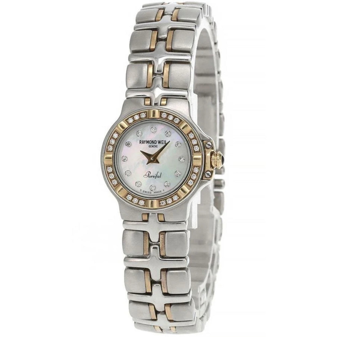 Raymond Weil Parsifal Women's White Mother-of-Pearl Dial Quartz Watch 9690-PDBD