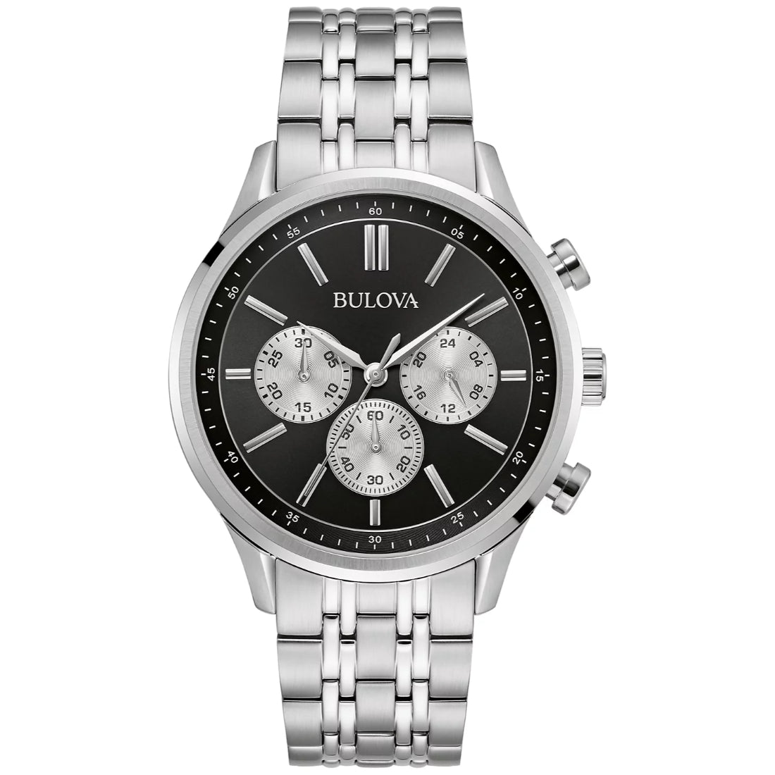 Bulova Classic Collection Men's Silver-tone Bracelet Quartz Watch - 96A295