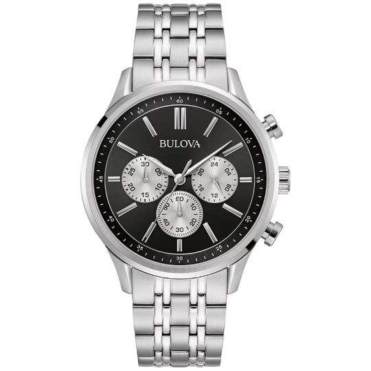 Bulova Classic Collection Men's Silver-tone Bracelet Quartz Watch - 96A295