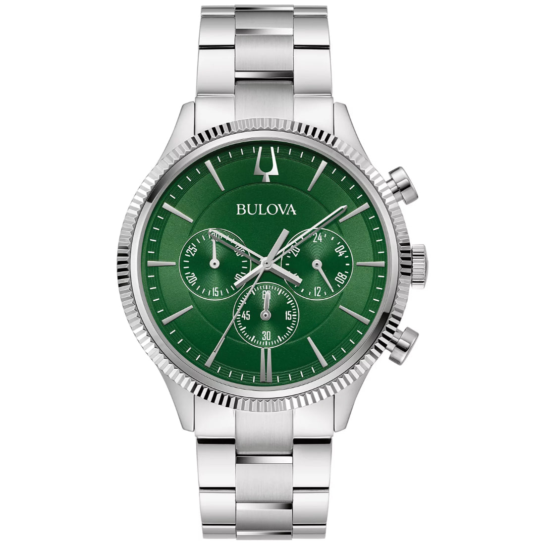 Bulova Classic Collection Men's Silver Bracelet Quartz Watch - 96A322