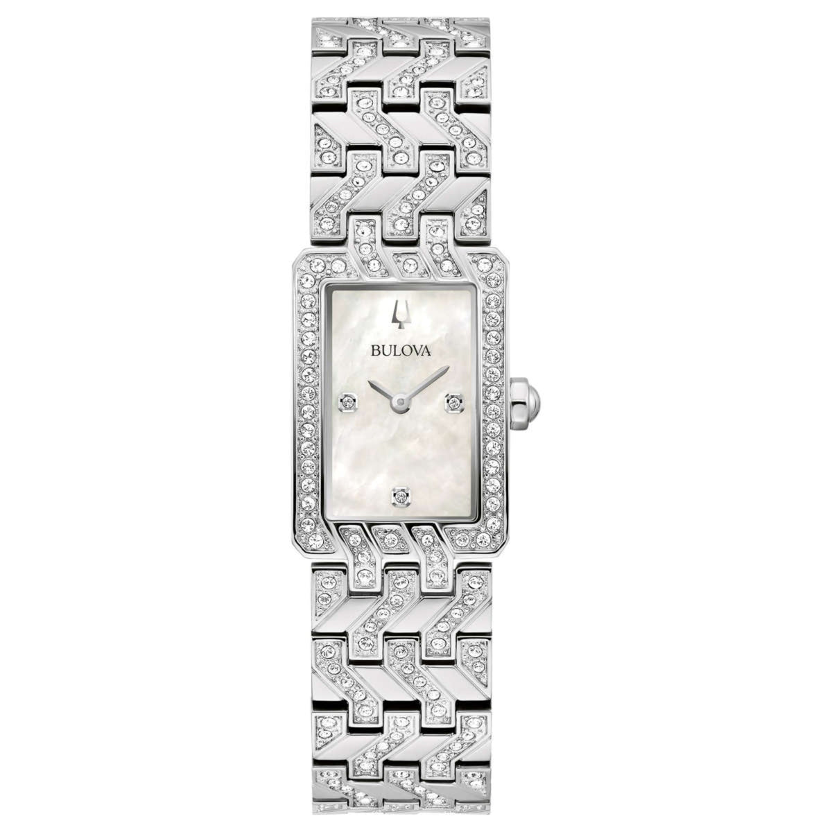 Bulova Women's 96L304 Silver-tone Stainless Steel Watch