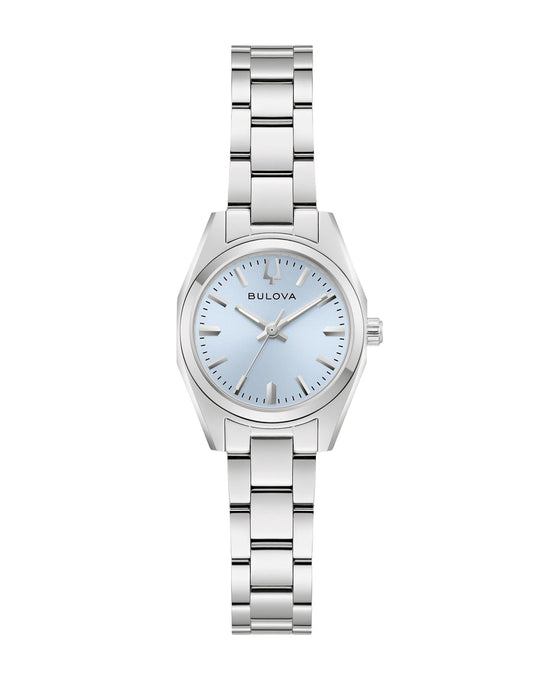 Bulova Surveyor Women's Silver-tone Bracelet Quartz Watch - 96L345