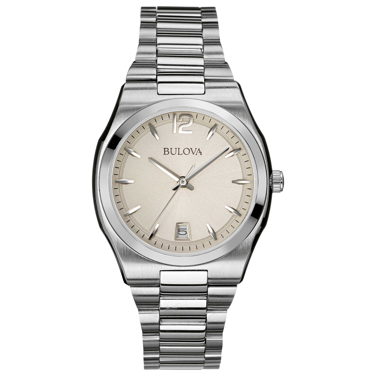 Bulova Surveyor Women's Silver Bracelet Quartz Watch - 96M126