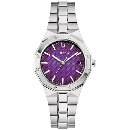 Bulova Prestige Classic Women's Silver-tone Bracelet Quartz Watch - 96M168