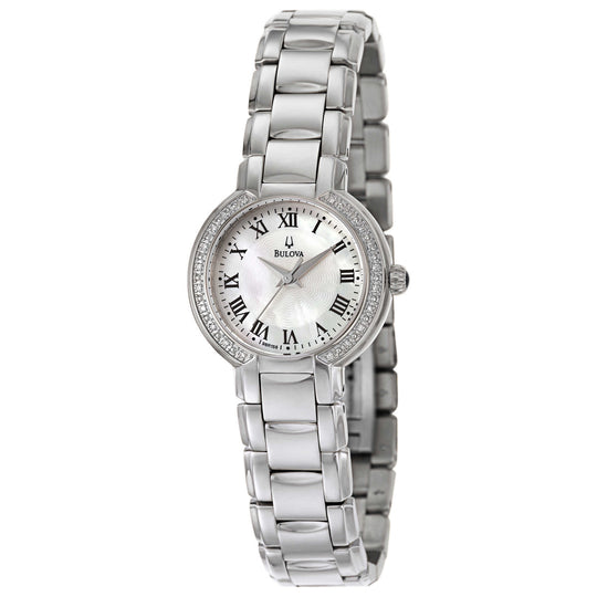 Bulova Fairlawn Women's Silver Bracelet Quartz Watch - 96R159