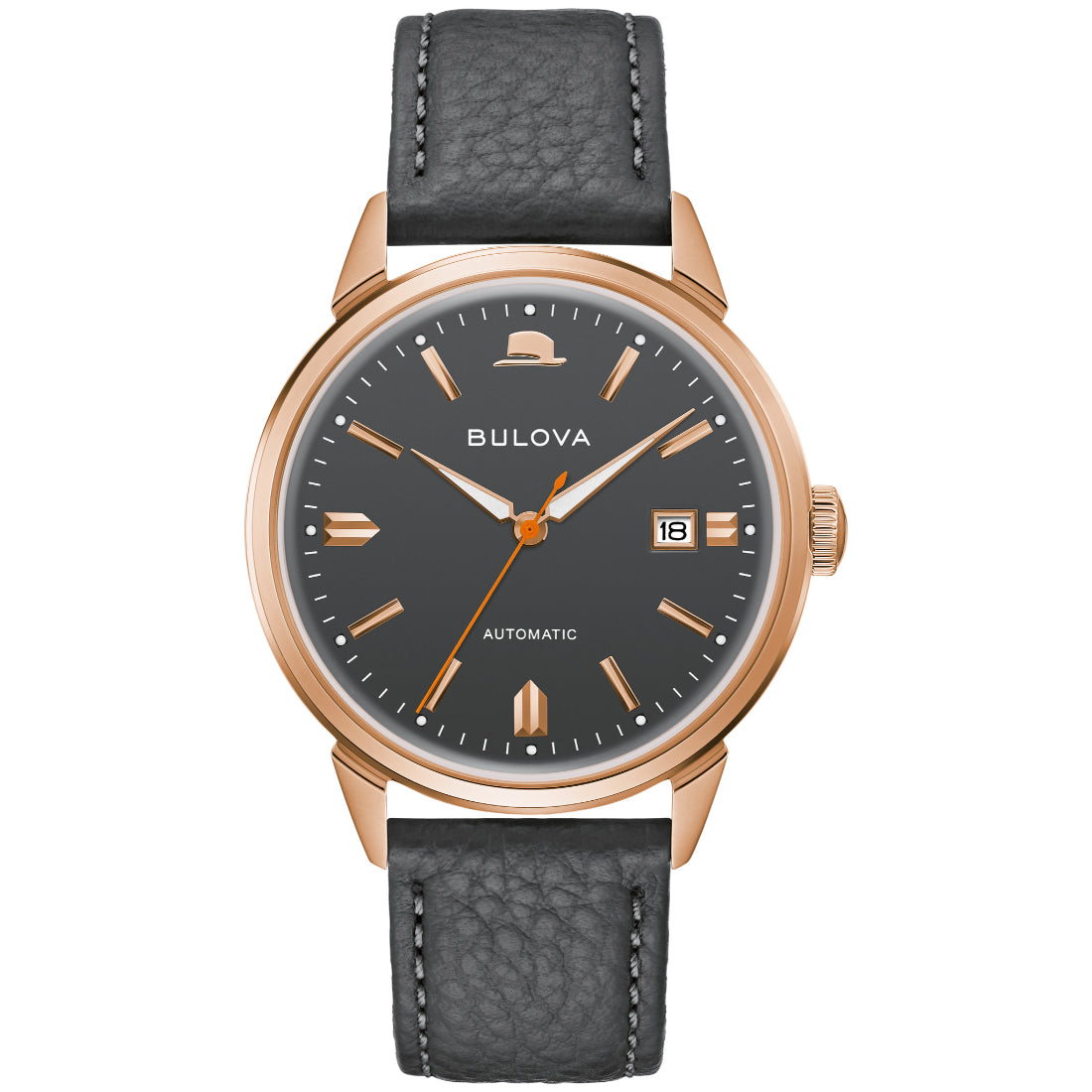 Bulova Frank Sinatra Collection - "Summer Wind" Men's Gray Strap Automatic Watch - 97B206