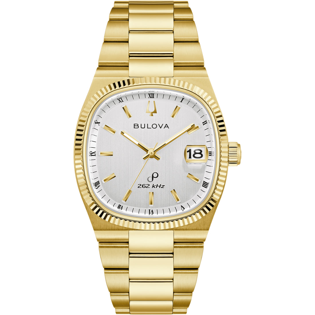 Bulova Super Seville Men's Gold-tone Bracelet Quartz Watch - 97B223