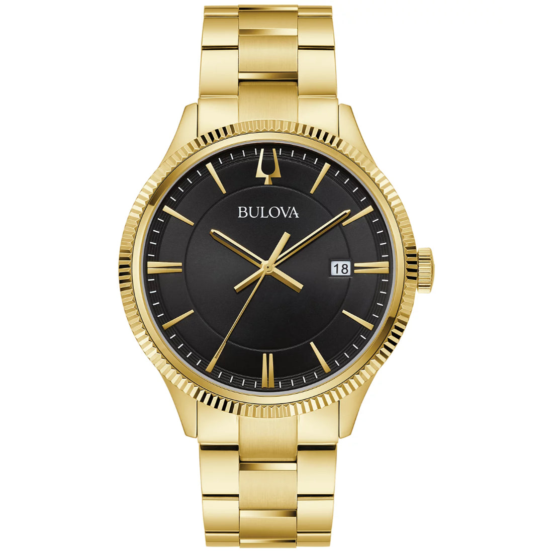 Bulova Classic Collection Men's Gold-tone Bracelet Quartz Watch - 97B228