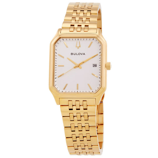 Bulova We Are All Here Men's Gold-tone Bracelet Quartz Watch - 97B236