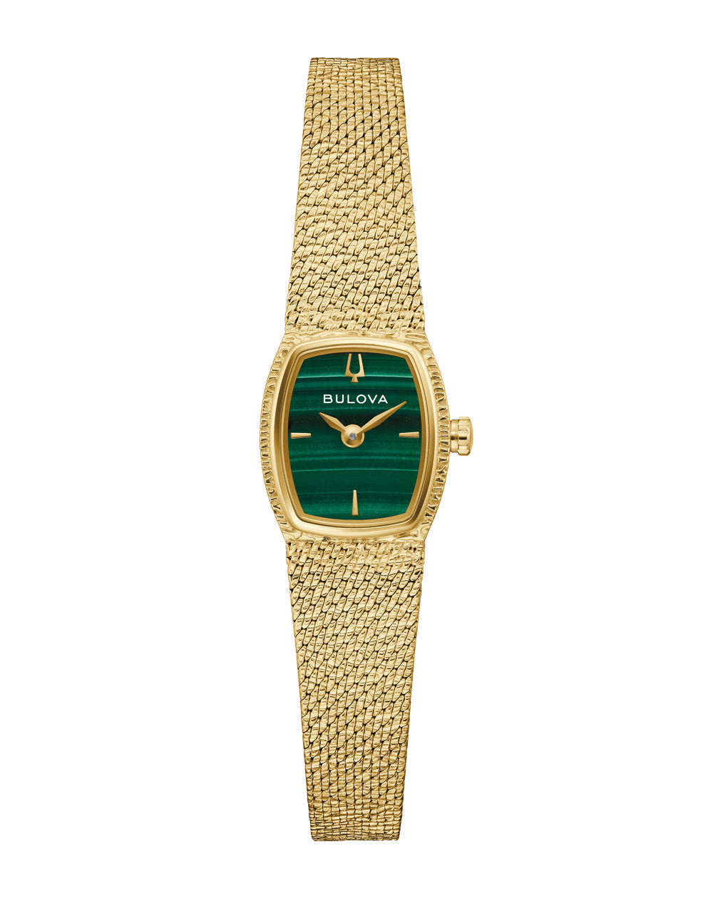 Bulova Goddess of Time Women's Gold-tone Bracelet Quartz Watch - 97L184