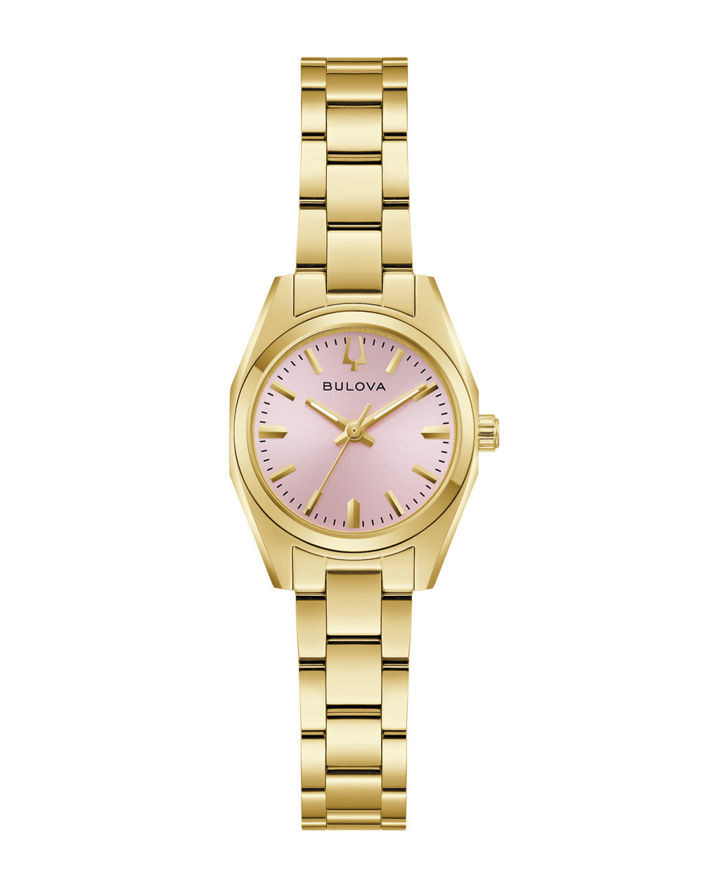 Bulova Surveyor Mini Women's Gold-tone Bracelet Quartz Watch - 97L187